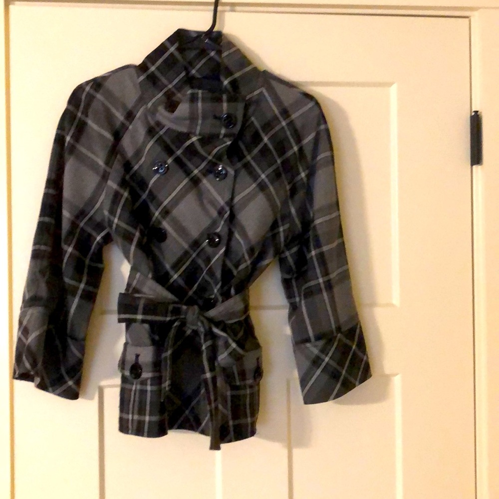 Apt. 9 Short Trench Jacket Size M